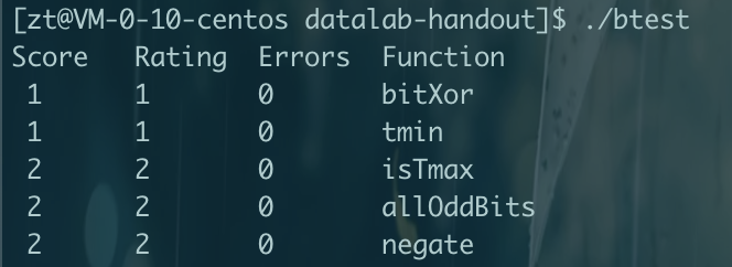 lab1 btest