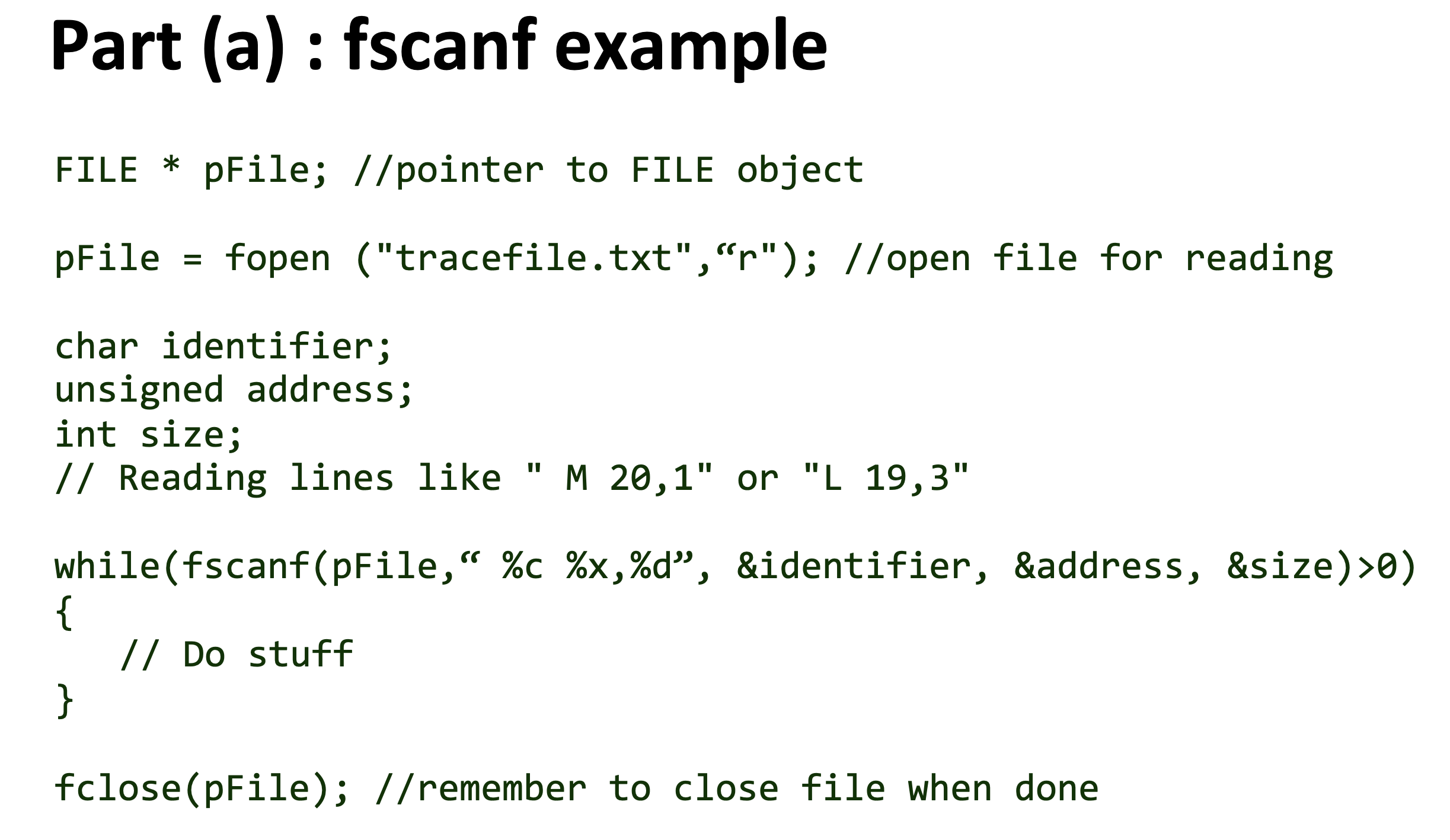 lab4 fscanf
